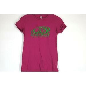 Bella The Favorite Tee Pink Graphic Short Sleeve T-Shirt Women’s Size Small